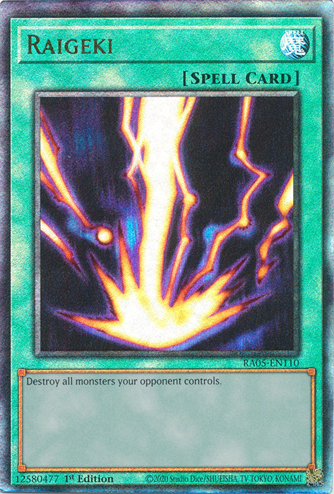 Yugioh - Raigeki *Select Rarity* RA05-EN110 (NM)