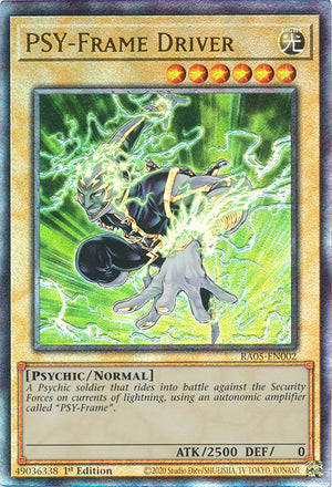 Yugioh - PSY-Frame Driver *Select Rarity* RA05-EN002 (NM)