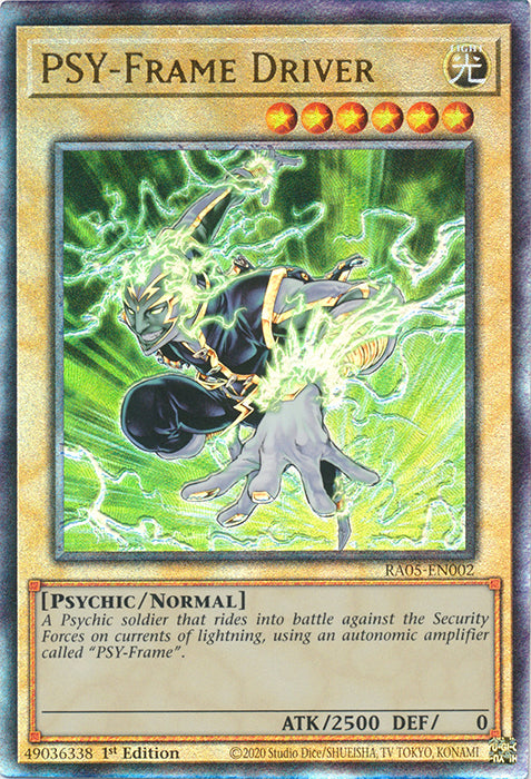 Yugioh - PSY-Frame Driver *Select Rarity* RA05-EN002 (NM)