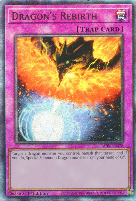 Yugioh - Dragon's Rebirth *Select Rarity* RA05-EN078 (NM)