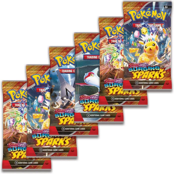Pokémon - Surging Sparks Booster Bundle (SV08)