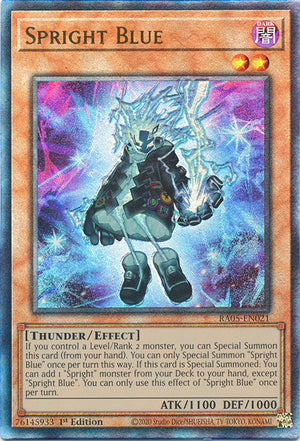 Yugioh - Spright Blue *Select Rarity* RA05-EN021 (NM)