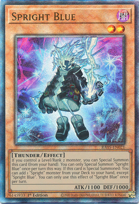 Yugioh - Spright Blue *Select Rarity* RA05-EN021 (NM)