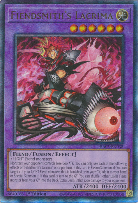 Yugioh - Fiendsmith's Lacrima *Select Rarity* RA05-EN038 (NM)
