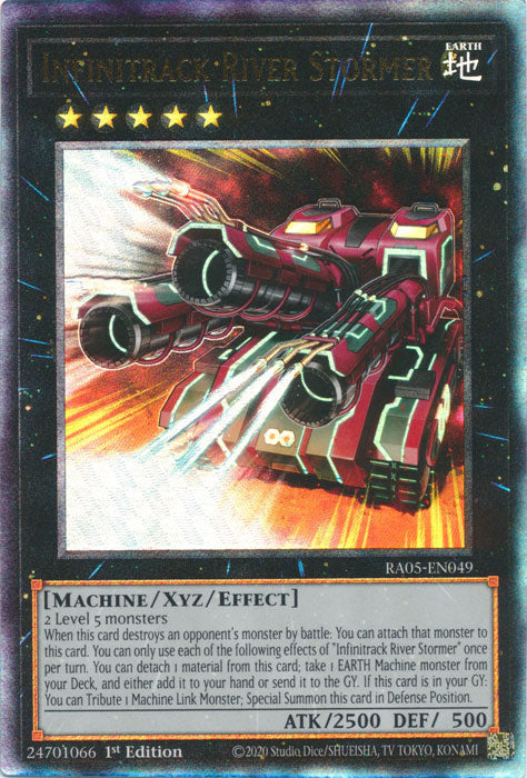 Yugioh - Infinitrack River Stormer *Select Rarity* RA05-EN049 (NM)