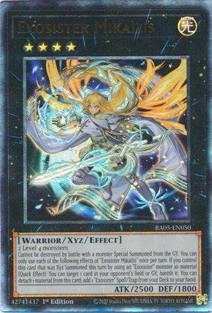 Yugioh - Exosister Mikailis *Select Rarity* RA05-EN050 (NM)