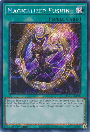 Yugioh - Magicalized Fusion *Select Rarity* RA01-EN058 (NM)