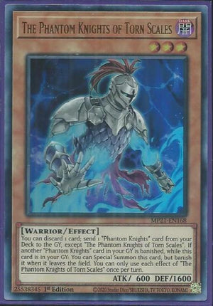 Yugioh - The Phantom Knights of Torn Scales *Ultra Rare* MP21-EN168 (NM/M)