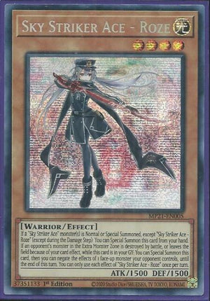Yugioh - Sky Striker Ace - Roze *Prismatic Secret Rare* MP21-EN005 (NM/M)