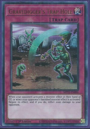 Yugioh - Gravekeeper's Trap Hole *Ultra Rare* MP21-EN086 (NM)
