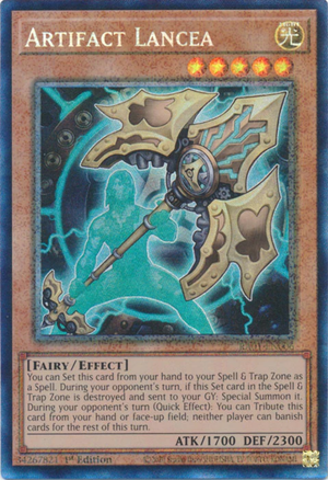 Yugioh - Artifact Lancea *Select Your Rarity* RA01-EN006 (NM)