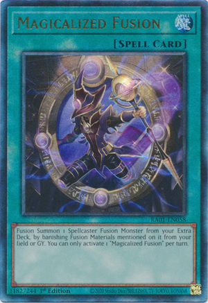 Yugioh - Magicalized Fusion *Select Rarity* RA01-EN058 (NM)