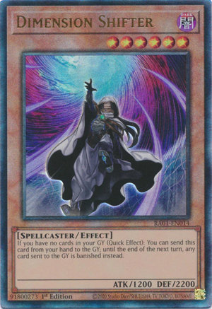 Yugioh - Dimension Shifter *Select Rarity* RA01-EN014 (NM)