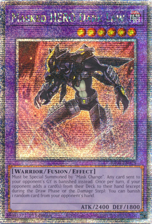 Yugioh - Masked HERO Dark Law *Select Rarity* RA01-EN025 (NM)