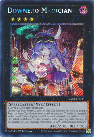 Yugioh - Downerd Magician *Select Rarity* RA01-EN035 (NM)