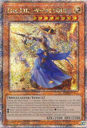 Yugioh - The Iris Swordsoul *Select Rarity* RA01-EN023 (NM)