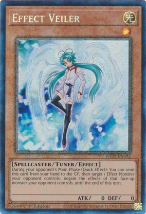 Yugioh - Effect Veiler *Select Your Rarity* RA01-EN003 (NM)