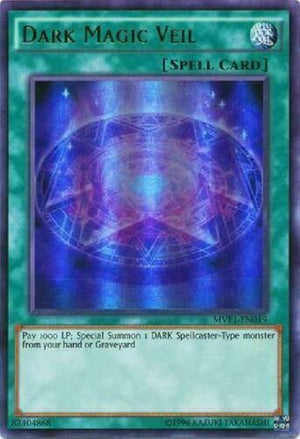 Yugioh Card - Dark Magic Veil *Ultra Rare* MVP1-EN019 (NM)