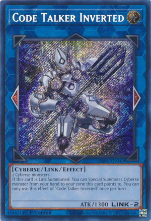 Yugioh - Code Talker Inverted *Select Rarity* RA01-EN045 (NM)