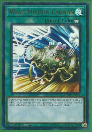 Yugioh Card - Wave-Motion Cannon *Ultra Rare* DUDE-EN039 (NM/M)