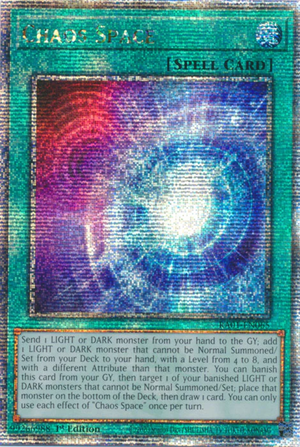 Yugioh - Chaos Space *Select Rarity* RA01-EN065 (NM)