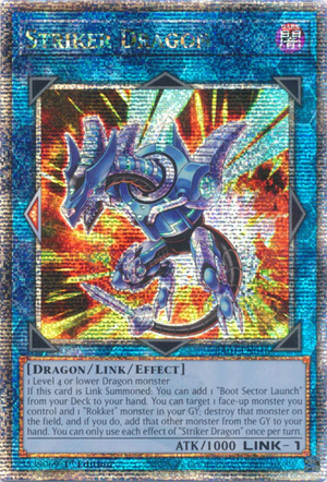 Yugioh - Striker Dragon *Select Rarity* RA01-EN046 (NM)