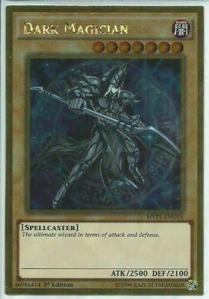 Yugioh Card - Dark Magician *Gold Rare* MVP1-ENG54 (NM)