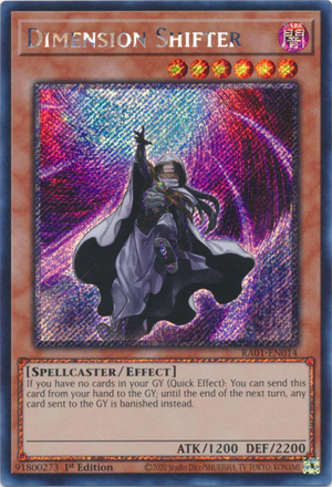 Yugioh - Dimension Shifter *Select Rarity* RA01-EN014 (NM)