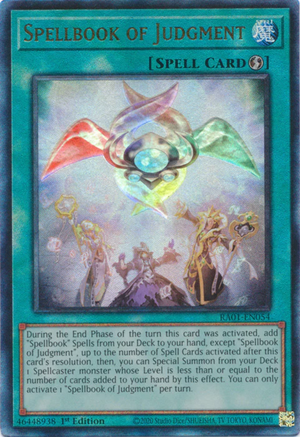 Yugioh - Spellbook of Judgment *Select Rarity* RA01-EN054 (NM)