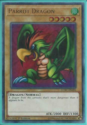 Yugioh Card - Parrot Dragon *Ultra Rare* LCKC-EN096 (NM)