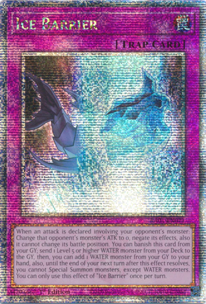 Yugioh - Ice Barrier *Select Rarity* RA01-EN071 (NM)