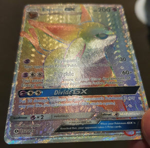 Pokemon - Espeon GX *Hyper Rare* SM: Base Set 152/149 (NM)
