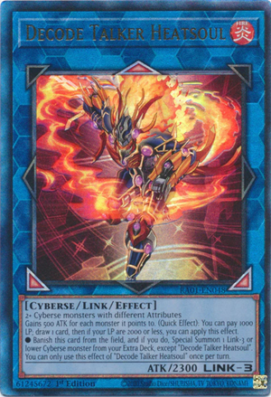 Yugioh - Decode Talker Heatsoul *Select Rarity* RA01-EN048 (NM)