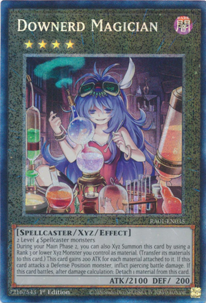Yugioh - Downerd Magician *Select Rarity* RA01-EN035 (NM)