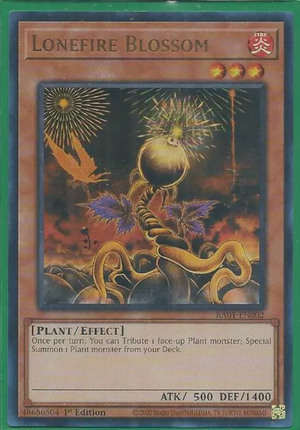 Yugioh - Lonefire Blossom *Select Your Rarity* RA01-EN002 (NM)