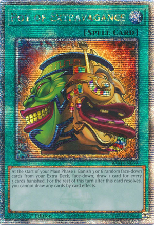 Yugioh - Pot of Extravagance *Select Rarity* RA01-EN059 (NM)