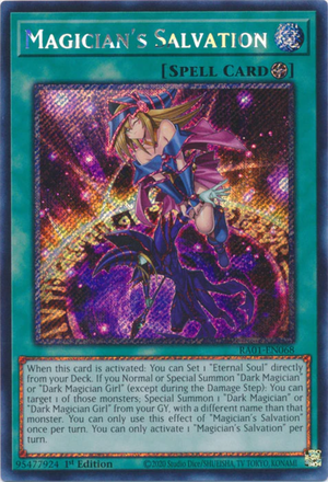 Yugioh - Magician's Salvation *Select Rarity* RA01-EN068 (NM)