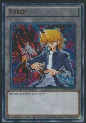 Yugioh - Joey and Red-Eyes Black Dragon Token *Ultra Rare* LDK2-ENT03 (NM)