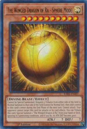 Yugioh - The Winged Dragon of Ra - Sphere Mode *Select Rarity* RA01-EN007 (NM)