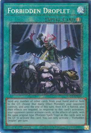 Yugioh - Forbidden Droplet *Select Rarity* RA01-EN064 (NM)