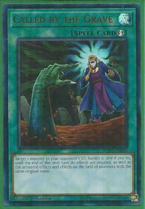 Yugioh Card - Called By The Grave *Ultra Rare* DUDE-EN044 (NM)