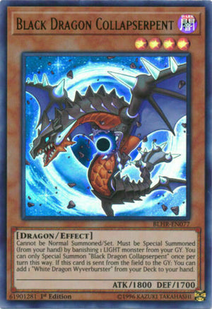 Yugioh Card - Black Dragon Collapserpent *Ultra Rare* BLHR-EN077 (NM/M)