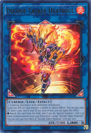 Yugioh - Decode Talker Heatsoul *Select Rarity* RA01-EN048 (NM)