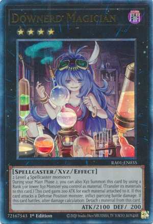 Yugioh - Downerd Magician *Select Rarity* RA01-EN035 (NM)