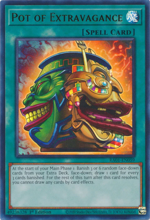 Yugioh - Pot of Extravagance *Select Rarity* RA01-EN059 (NM)