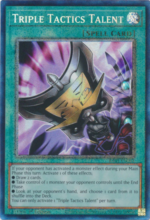 Yugioh - Triple Tactics Talent *Select Rarity* RA01-EN063 (NM)