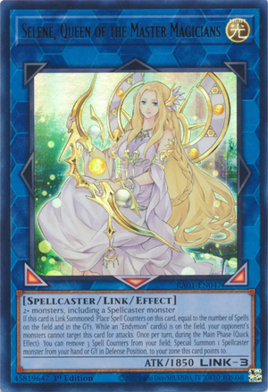 Yugioh - Selene, Queen of the Master Magicians *Select Rarity* RA01-EN047 (NM)