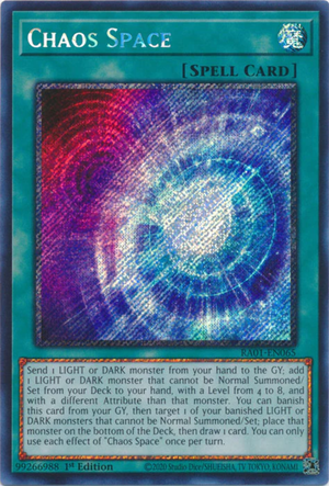 Yugioh - Chaos Space *Select Rarity* RA01-EN065 (NM)