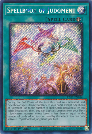 Yugioh - Spellbook of Judgment *Select Rarity* RA01-EN054 (NM)