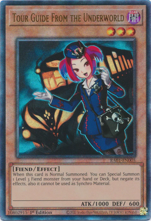 Yugioh - Tour Guide From the Underworld *Select Your Rarity* RA01-EN005 (NM)